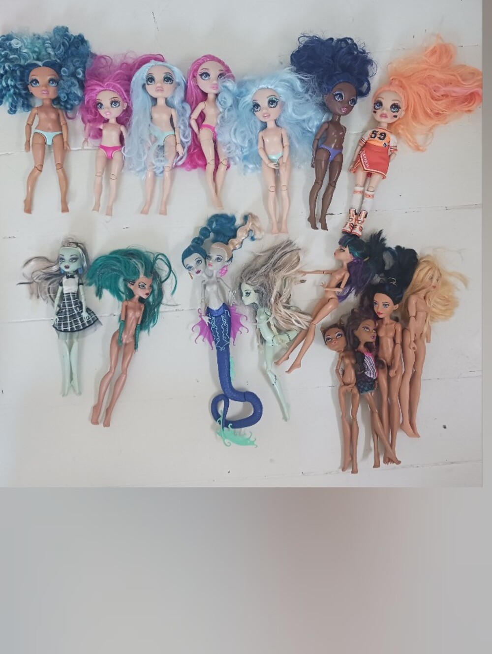 Doll Lot For Customs. Rainbow High Monster High